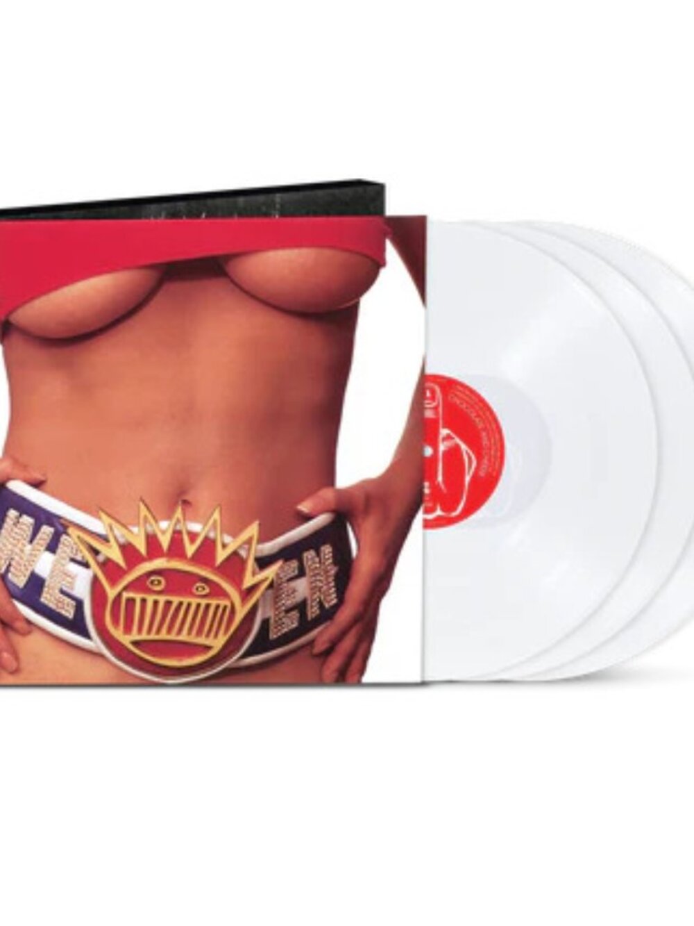 Ween Chocolate & Cheese 3-LP ~ Exclusive Colored Vinyl (White) ~ New/Sealed!